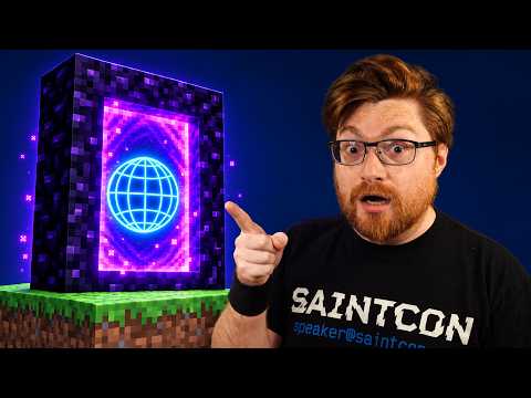I Built a Portal to the Internet in Minecraft