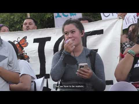 VIDEO STORY:   Over a thousand march in ‘Albuquerque Against ICE’ protest