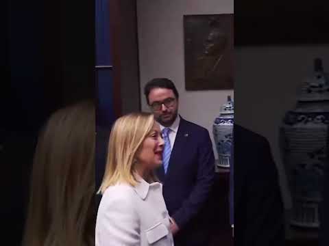 Contenta di rivedere a Washington il mio amico Elon Musk