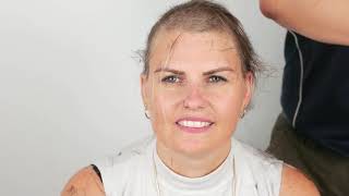 Woman headshave part 3