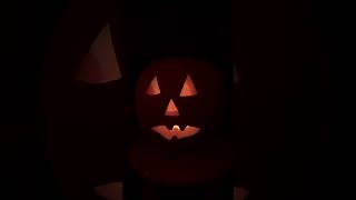 Jack-o-Lantern in Windy Woods