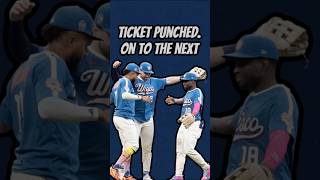The Brewers are headed back to the Postseason! #mlb #baseball #brewers