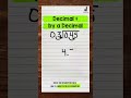 Dividing Decimals and Division Steps
