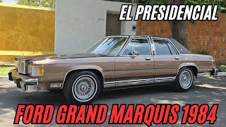 Grand Marquis = Rico Feliz | Este Es El Presidencial 1984 Cada Día Más Difícil Ver Estos Ford Así.