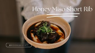 Honey Miso Short Rib