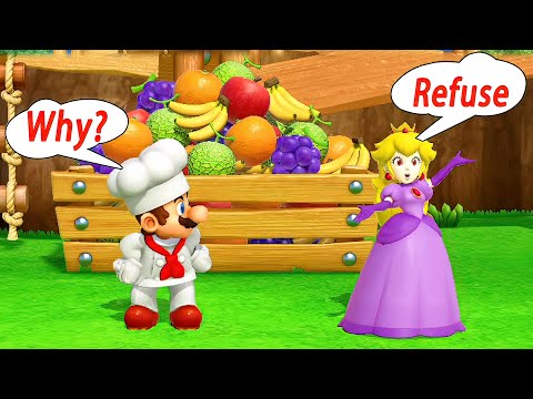 Super Mario Party - All Characters Refuse to High Five (Chef Mario)