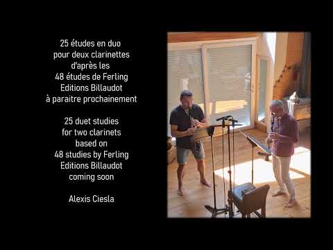 25 études en duos d’après Ferling – Teaser