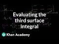 Calculus Concepts and Surface Integrals