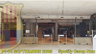 OBRAS CAMP NOU - 13 SEPTIEMBRE 2025