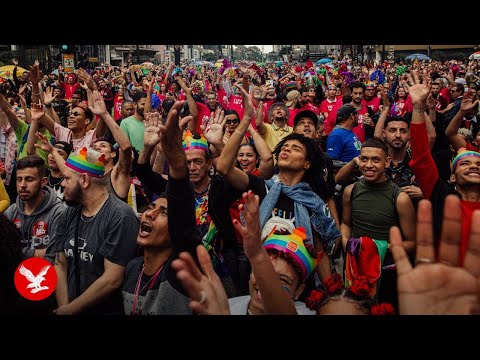 Thousands flood São Paulo streets for 29th annual LGBT Pride Parade