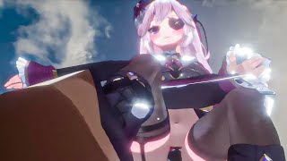 POV: A giant Nyanners steps on you while destroying a city