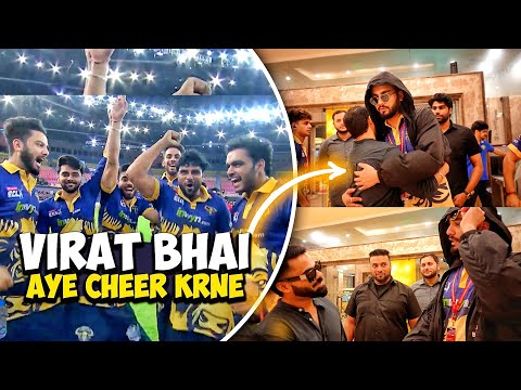 Virat Kohli Bhai Aaye Hume Cheer Karne| Elvish Yadav Vlogs