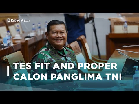 Calon Panglima TNI, Yudo Margono, Jalani Tes Uji Kelayakan dan Kepatutan