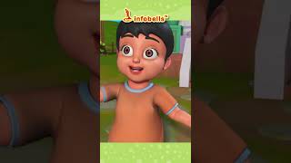 சோம்பேறி பையன் சுப்பு - Lazy Boy Song | Tamil Rhymes & Cartoons | Infobells #tamilrhymes #lazyboy