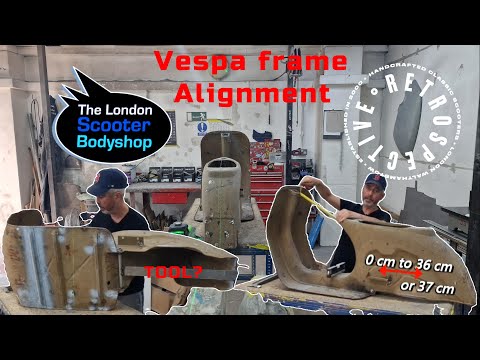 Vespa frame alignment
