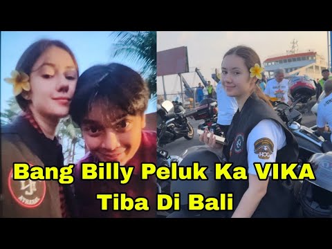 KAK VIKA PELUK BANG BILLY TIBA DI BALI PAGI INI