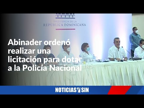 Abinader atribuye delincuencia a años de descuido