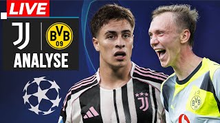 LIVE: Wieso hat der BVB den Sieg gegen Juve versaut?! | Champions League Analyse