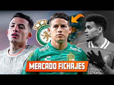 BOMBAZO! JAMES “ESCOGE” MEXICO POR ESTO y RECHAZA a JUNIOR l CASTAÑO x RIVER PLATE l LUIS DIAZ