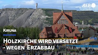 Historische Kirche in Kiruna wird versetzt | AFP