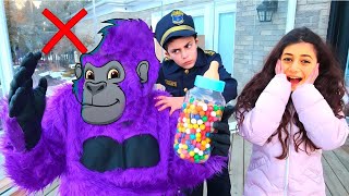 Cerita Polisi Heidi dan Zidane Bermain Peran! 👮‍♂️ Kejar-kejaran Lucu & Kejutan untuk Anak-anak!