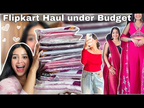 HUGE FLIPKART HAUL UNDER BUDGET || FLIPKART NIGHTSUITS HAUL || Wedding wear haul || Top haul