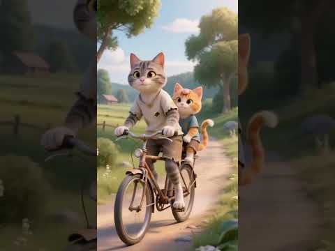 climbing to pick flowers and then falling #cat #viral #shorts #poorcat #shortvideo #viralvideo #ai