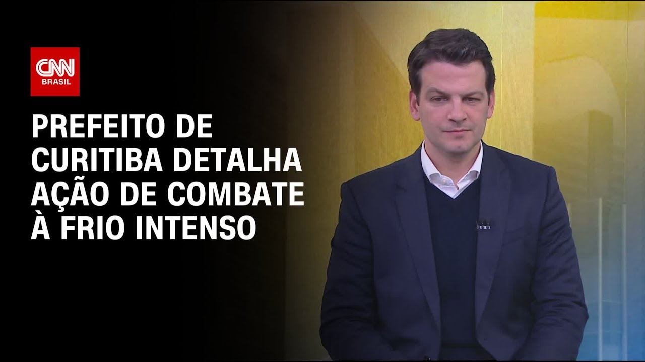 Ondas de frio têm sido um desafio para gestão diz prefeito de Curitiba | BASTIDORES CNN
