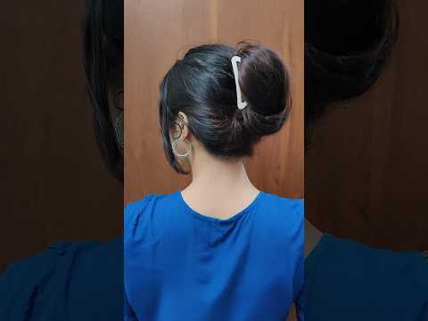 Very easy Clutcher Summer Juda hairstyle🤩#beauty #longhair #hairstyle