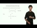 Organic Molecule Structure and Bonds