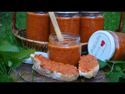 Ajvar tradicional me nji recet perfekte!