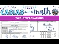 Solving Two-Step Equations in 8th Grade Math