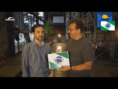 Bandeira do Paraná destaca elementos da natureza e do cotidiano Bandeira do Paraná destaca elementos da natureza e do cotidiano