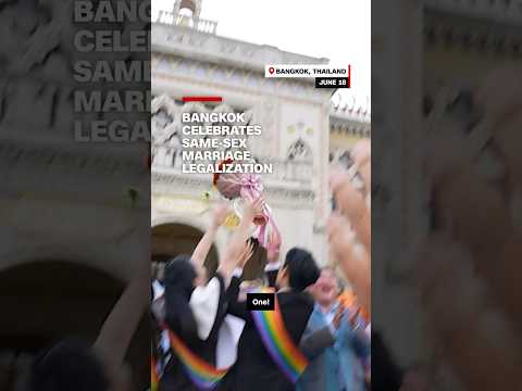 Bangkok celebrates same-sex marriage legalization