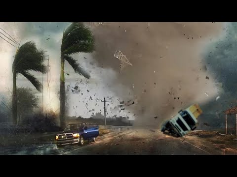 The giant cyclone destroyed INDONESIA'S CIAMIS & PANGANDARAN