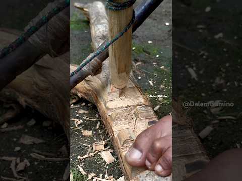 Today's arc drilling #survival #bowdrill