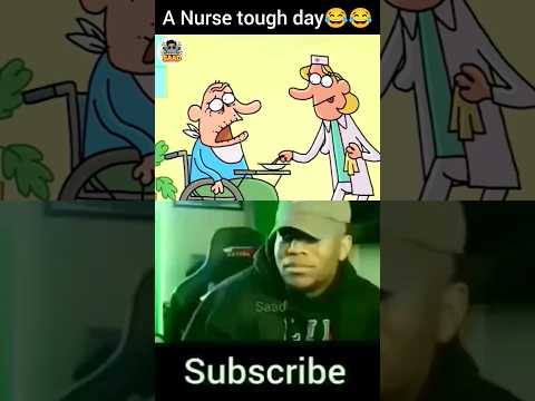 A Nurse tough day ππ#shorts #funnyvideos #doctor #cartoon