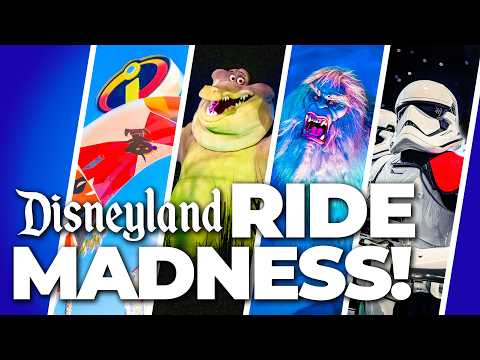 Top 10 Disneyland Rides- Virtual Park Hopping with Thrill Ride & Roller Coaster POVs