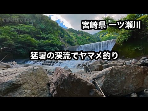 【渓流】猛暑の渓流でヤマメを狙うと…　宮崎県一ツ瀬川