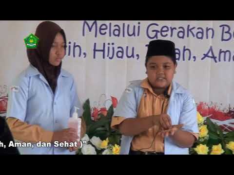  Siswa MIN 4 Demak melakukan Penyuluhan aturan Cuc