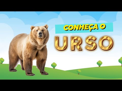 URSO🐻 Conhecendo e aprendendo a contar as sílabas e letras