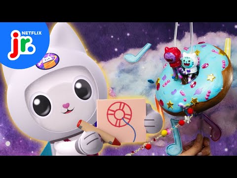 Gabby and Pandy's Cosmic Toy Play Rescue 🌟🚀 Gabby's Dollhouse | Netflix Jr