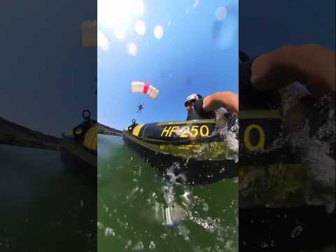 boat flip in water #shorts