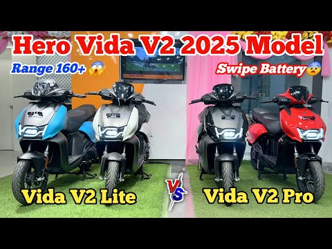 Finally New Hero Vida V2 All Model Launched 😱 || Vida V2 Detailed Review ⚡ || Vida V2 Lite Vs Plus ✅