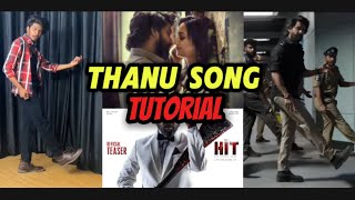 Thanu Song Dance Tutorial  | HIT 3 |  #rakeshmaster #nani #hit3 #charantej #dance #telugu #songs