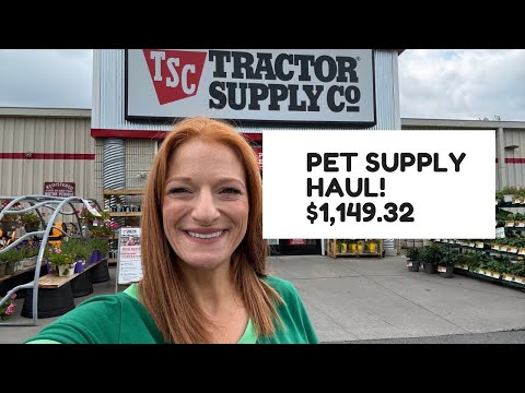 PET SUPPLY HAUL! $1,149.32