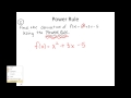 Derivatives and Simplification Concepts