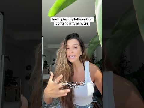 Steal my 7 day TikTok content plan #contentcreator #tiktoktips... #Shorts #viralclubhouse_