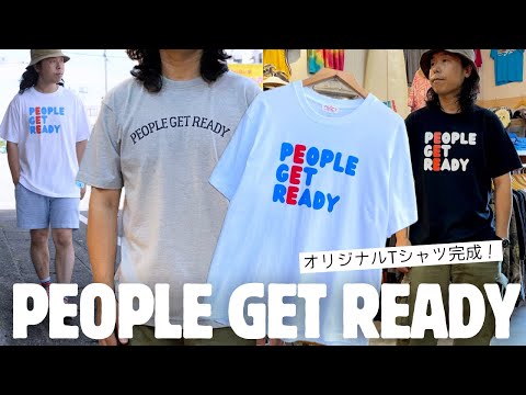 【販売中】古着屋ピープルゲットレディ オリジナルTシャツ完成!