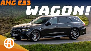 2026 Mercedes-AMG E 53 HYBRID Wagon — 41 Miles EV Range, 604 HP